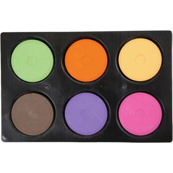 Akvarellid, H: 16 mm, diameeter. 44 mm, lisavärvid, 1 pakk