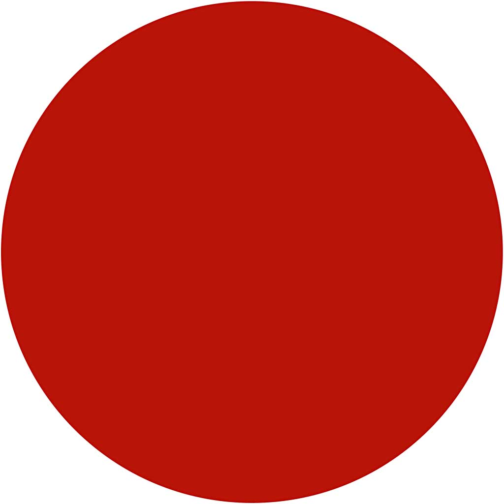 Akvarellid, H: 19 mm, diameeter. 57 mm, punane, 6 tk/ 1 pakk - Image 3