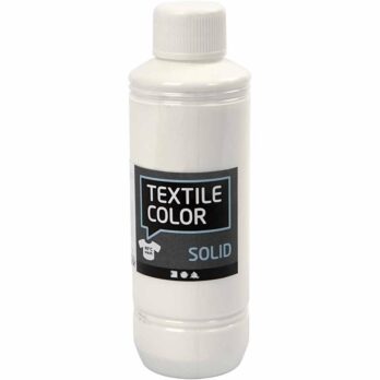 Textile Solid, läbipaistmatu, valge, 250 ml/ 1 pudel