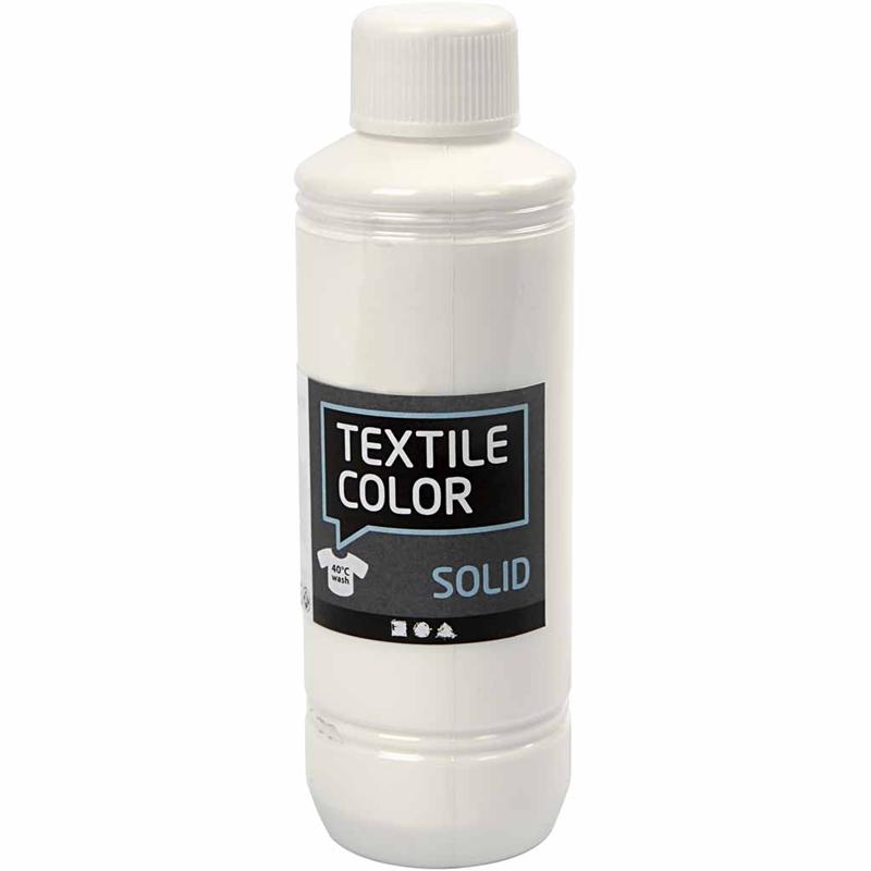 Textile Solid, läbipaistmatu, valge, 250 ml/ 1 pudel