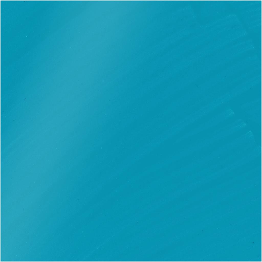 Art Acrylic, poolläikiv, läbipaistmatu, türkiissinine, 75 ml/ 1 pudel - Image 2