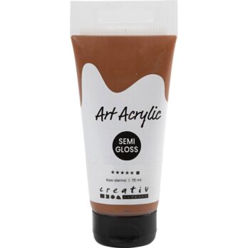 Art Acrylic, poolläikiv, läbipaistmatu, toorsinine, 75 ml/ 1 pudel