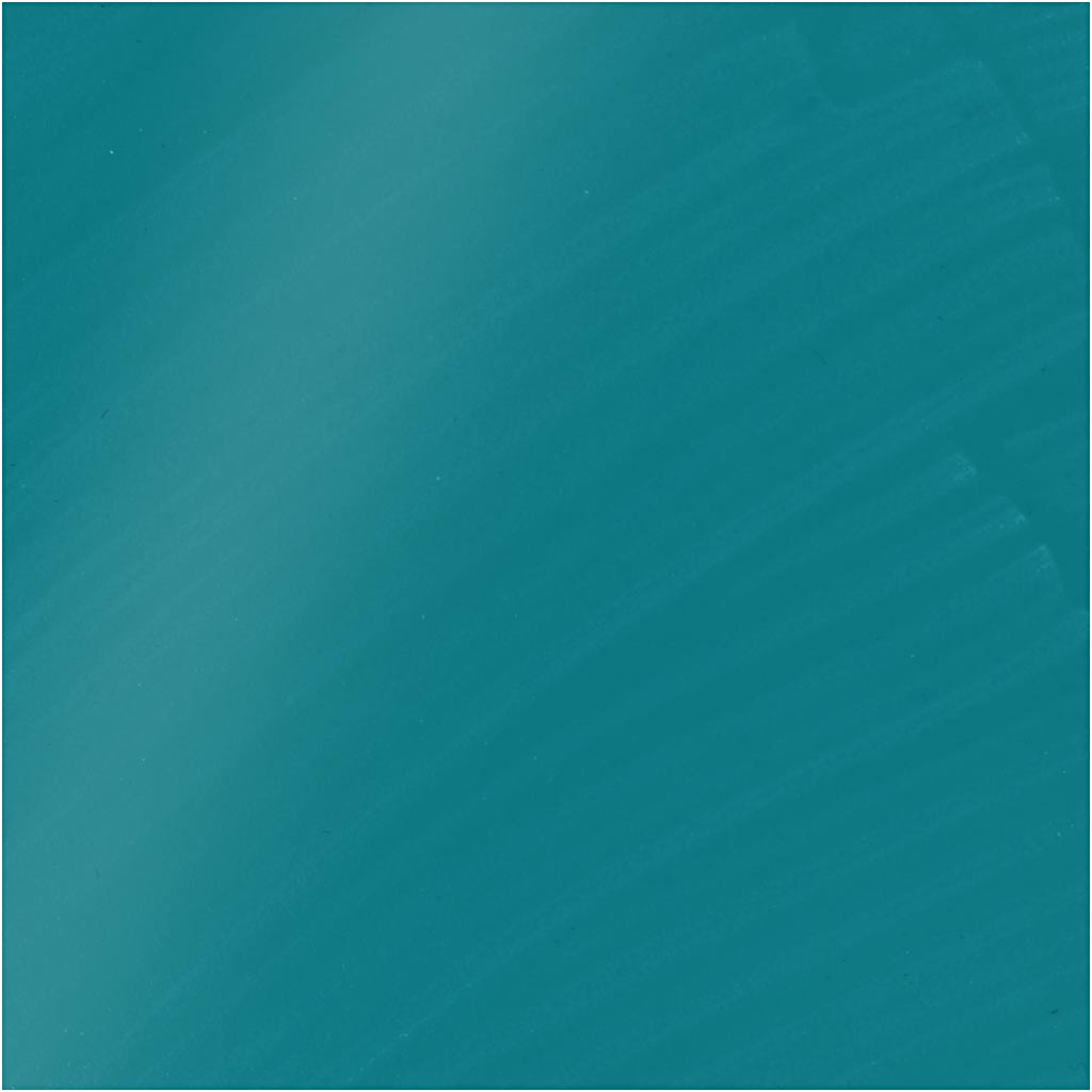 Art Acrylic, poolläikiv, läbipaistmatu, türkiissinine, 500 ml/ 1 pudel - Image 2