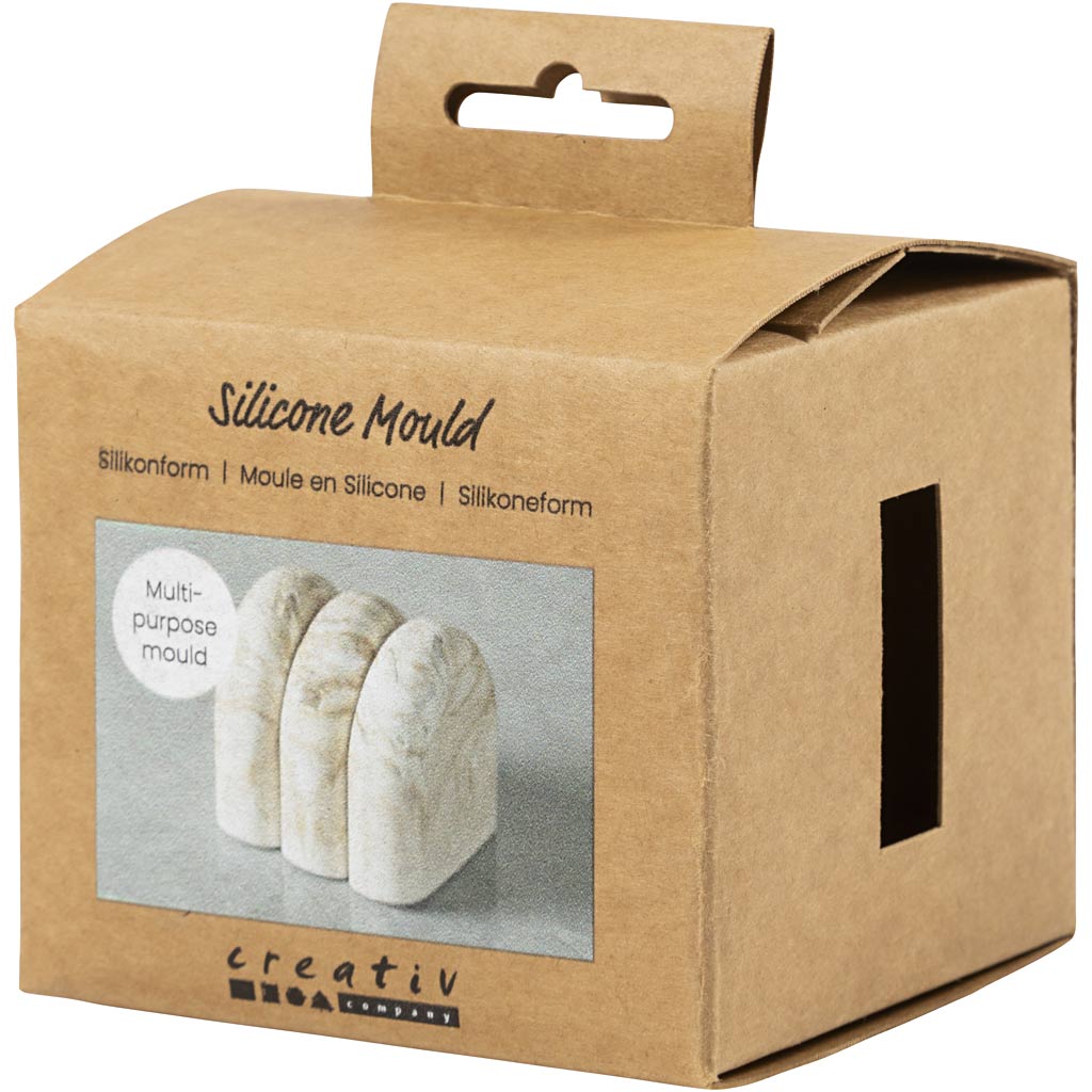 Silikoonist vorm, kaarjad, H: 5 cm, diameeter. 4,5 cm, W: 4 cm, 1 tk/ 1 pakk - Image 3