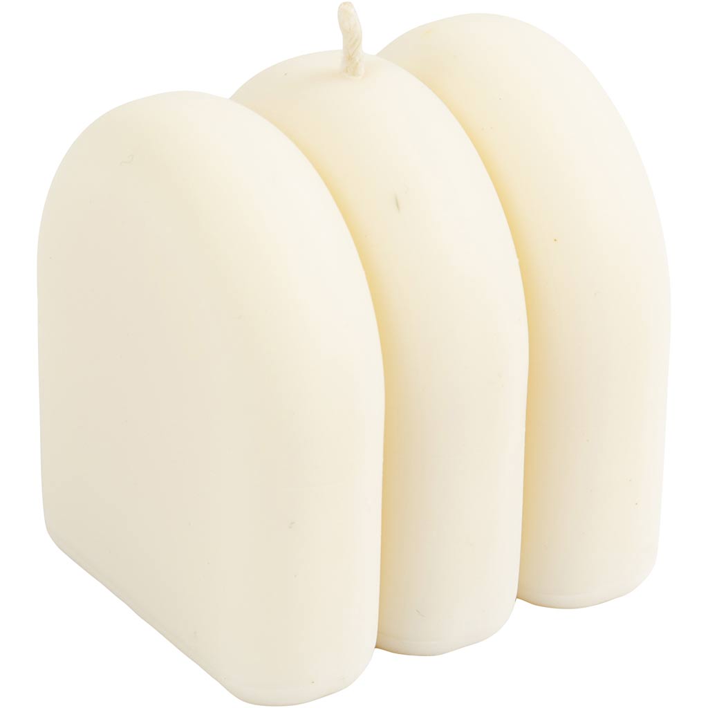 Silikoonist vorm, kaarjad, H: 5 cm, diameeter. 4,5 cm, W: 4 cm, 1 tk/ 1 pakk - Image 5