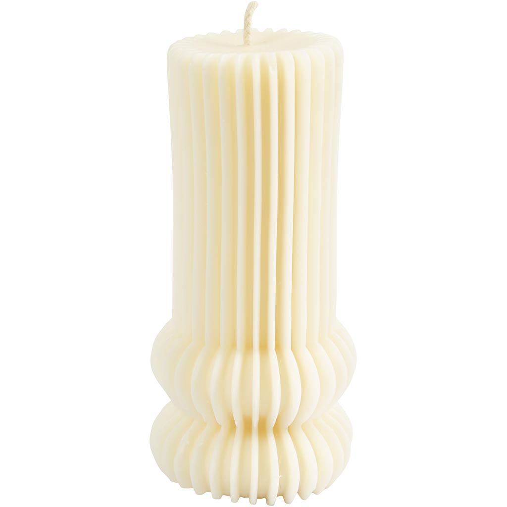 Silikoonist vorm, ribiline silinder, H: 12,5 cm, diameeter. 6 cm, 1 tk/ 1 pakk - Image 5