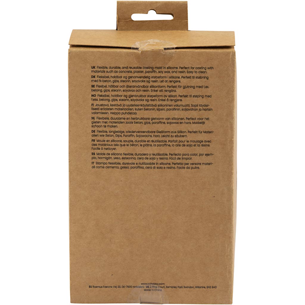 Silikoonvorm, ruudukujuline, ring, kuusnurk ja ovaalne, H: 1-1,5 cm, diameeter. 9-11,2 cm, 4 tk/ 1 pakk - Image 2