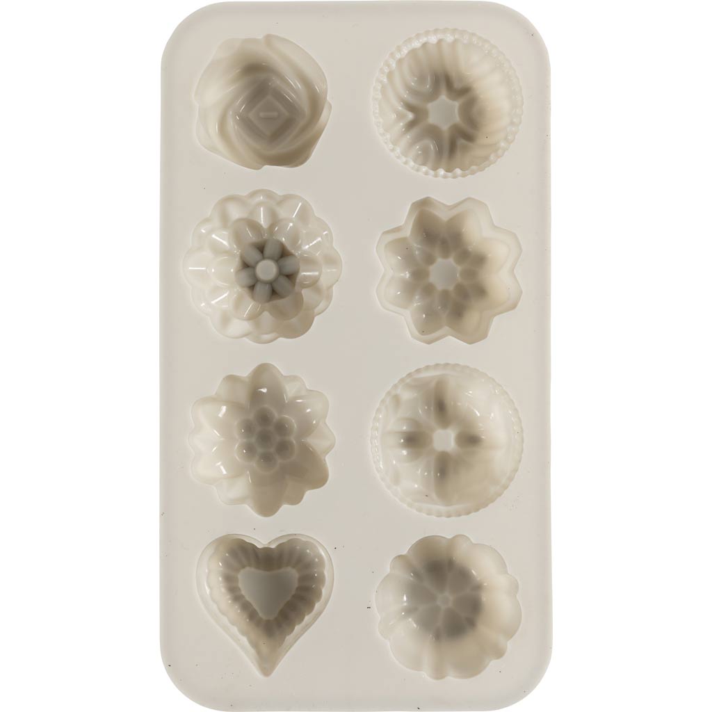 Silikoonvorm, väikesed koogid, K: 2,5 cm, L: 4 cm, L: 4,5 cm, 25 ml, 1 tk. - Image 4