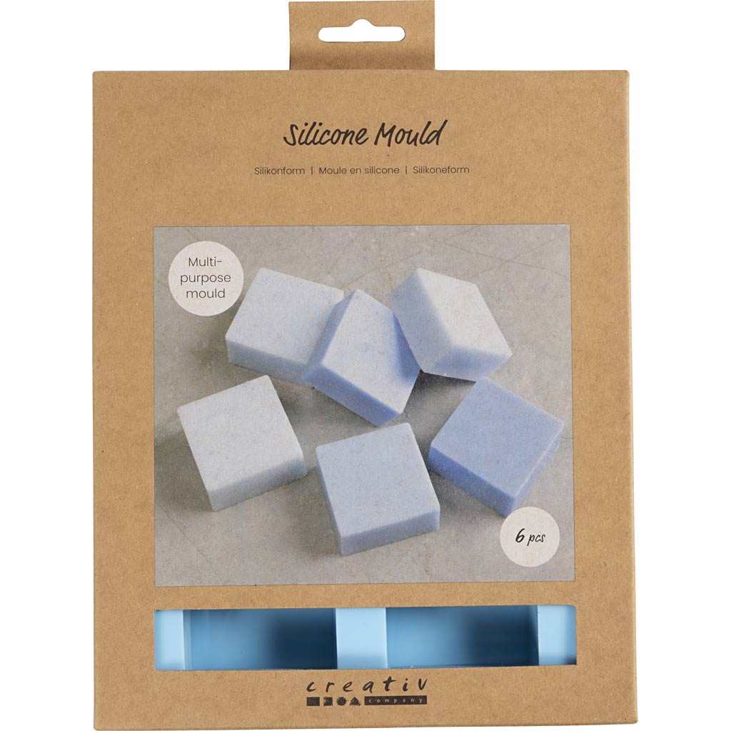 Silikoonvorm, kõrgus: 2,5 cm, pikkus: 5 cm, laius: 5 cm, 60 ml, 1 tk.