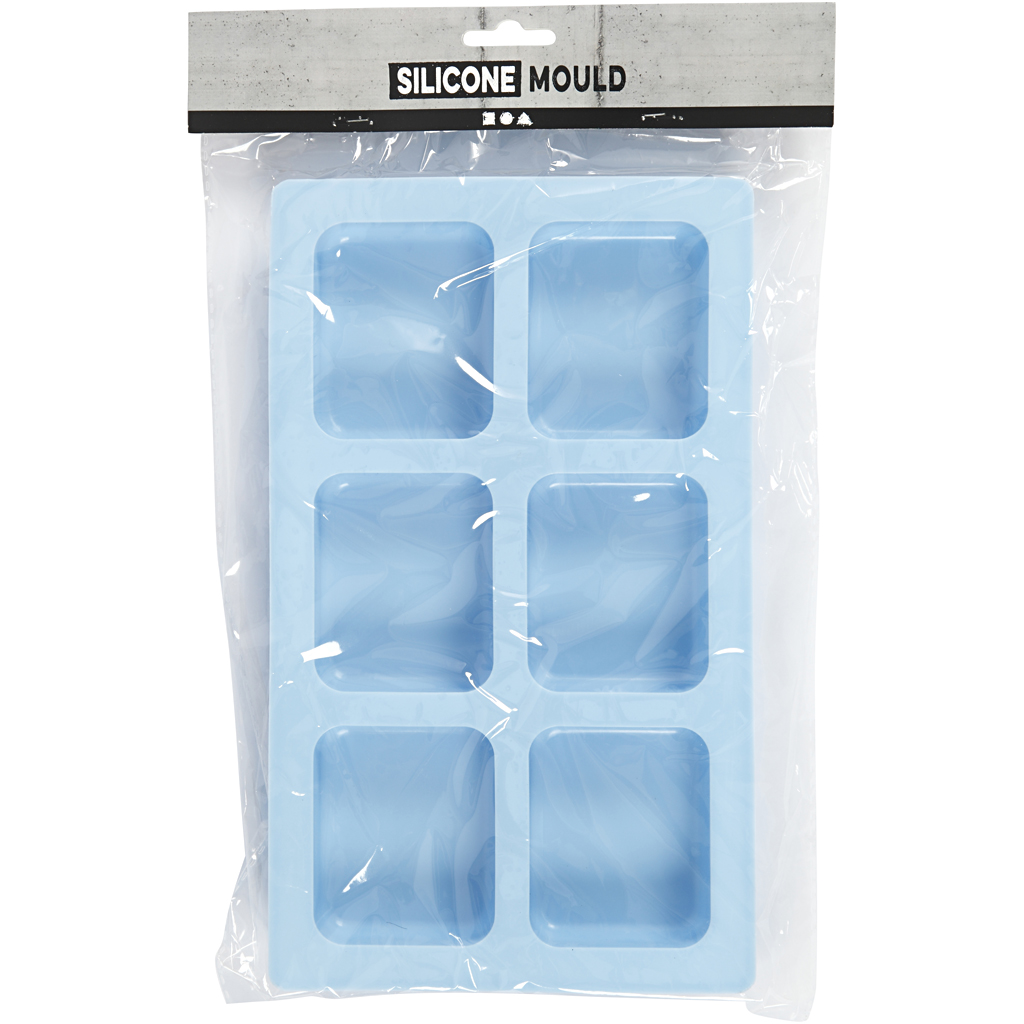 Silikoonvorm, K: 2,5 cm, L: 7 cm, L: 5,9 cm, 100 ml, 1 tk. - Image 2