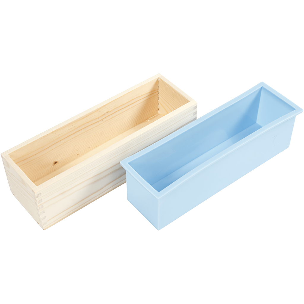 Silikoonvorm, K: 8 cm, L: 27,5 cm, L: 8,6 cm, 1500 ml, 1 tk. - Image 3