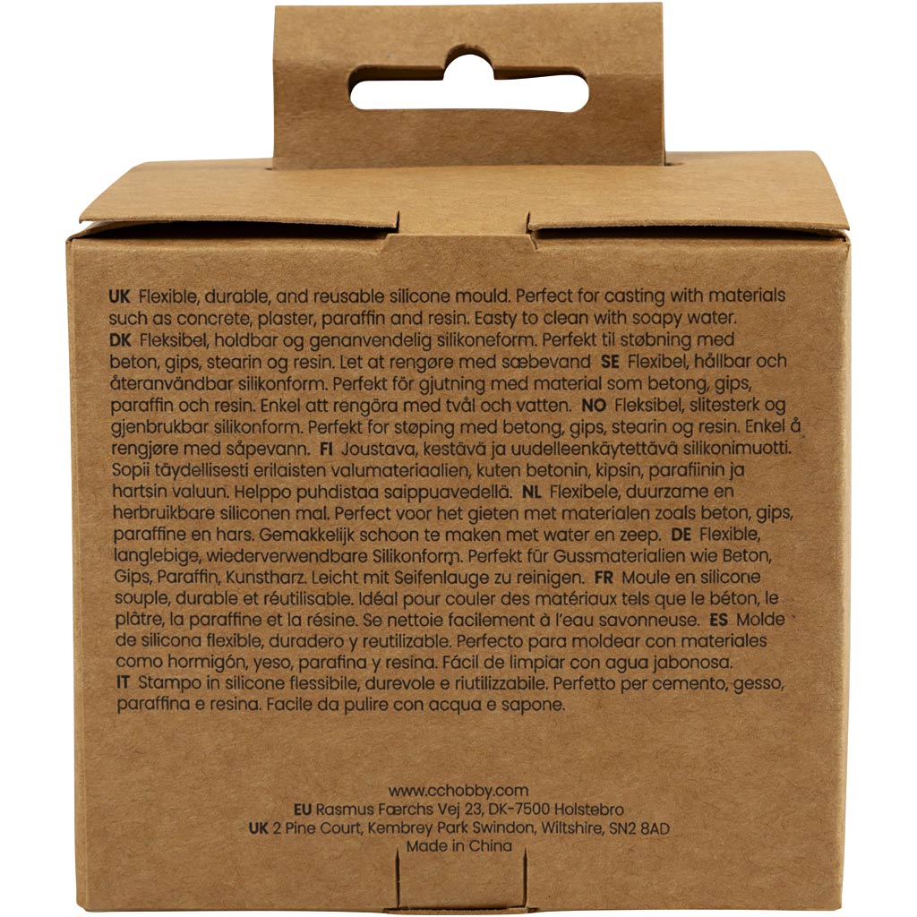 Silikoonist vorm, karbid, kõrgus: 6 cm, pikkus: 9 cm, laius: 5 cm, 1 tk. - Image 2