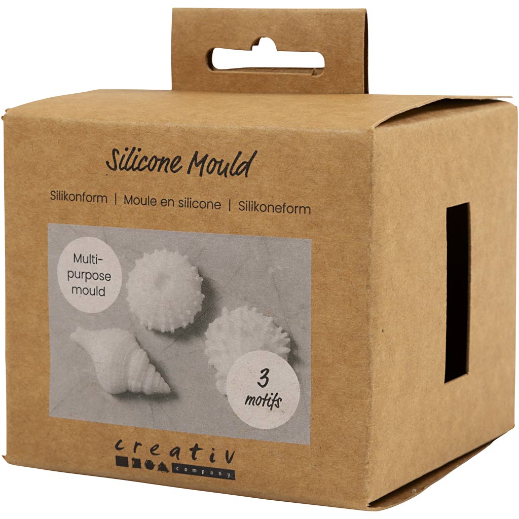 Silikoonist vorm, merisiil, merikarp, karbi, H: 1,5-2 cm, diameeter. 3,5-6 cm, 3 tk/ 1 pakk - Image 3