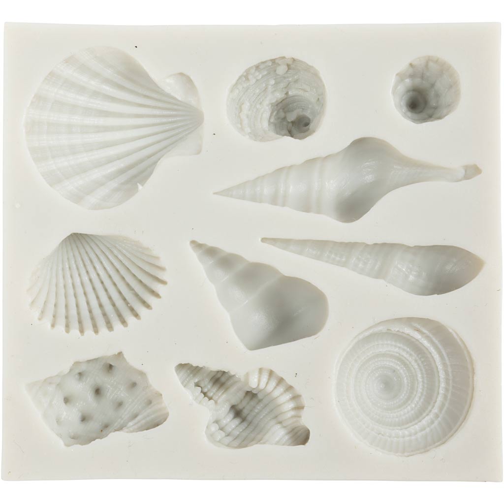 Silikoonist vorm, karpide ja karbid, H: 1 cm, L: 1-2,8 cm, 1 tk. - Image 3