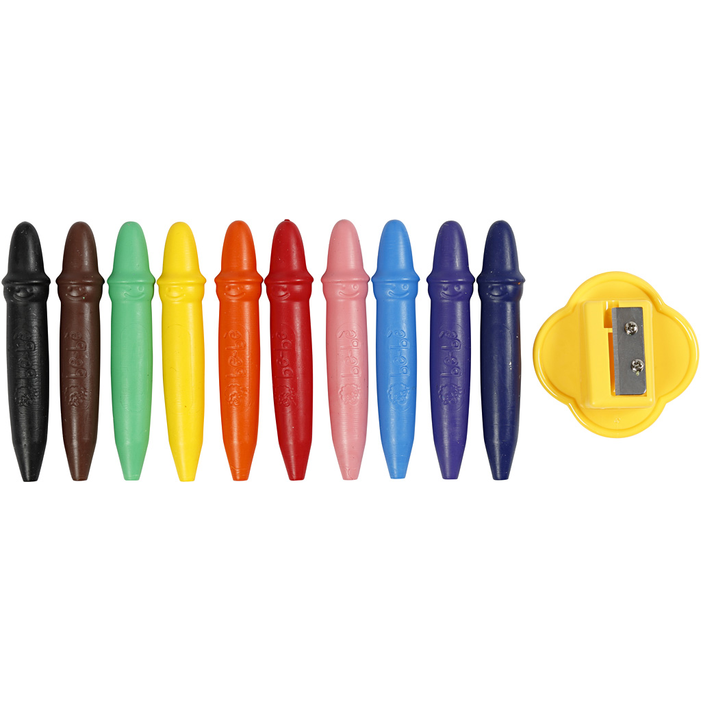 Vahakriidid, L: 7 cm, diameeter. 11 mm, 10 tk/ 1 pakk