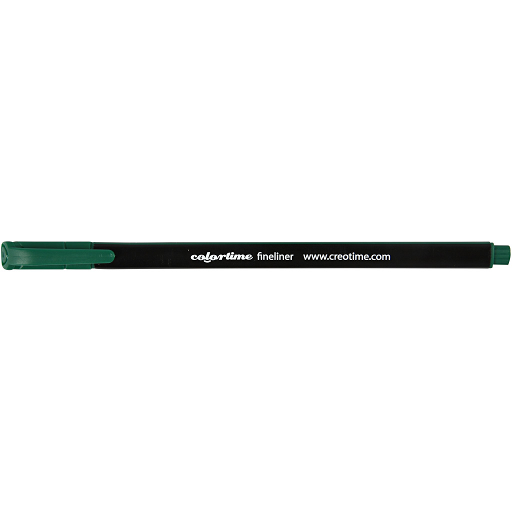 Colortime Fineliner markerid, joon 0,6-0,7 mm, tumeroheline, 12 tk/ 1 pakk - Image 3
