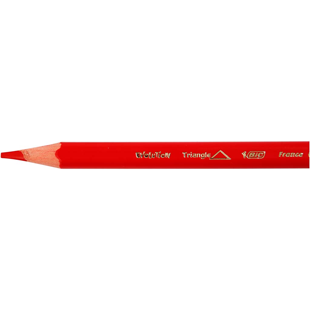 BIC Evolution kolmnurksed värvipliiatsid, L: 14 cm, pliiats 5 mm, värvide valik, 12 tk/ 1 pakk - Image 3