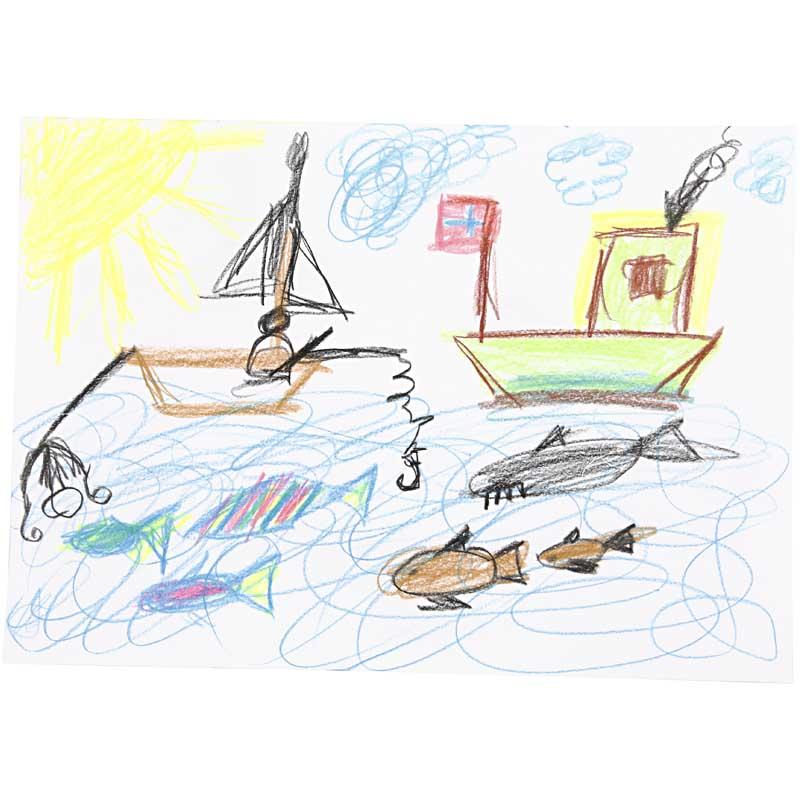 Colortime värvipliiatsid, L: 17,45 cm, münt 5 mm, JUMBO, värvide valik, 12x12 tk/ 1 pakk - Image 6