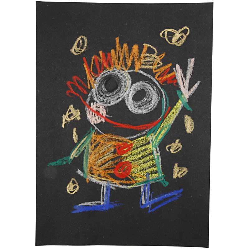 Woody 3-in-1 pliiatsid, L: 11 cm, paksus 16 mm, münt 10 mm, erinevad värvid, 10 tk/ 1 pakk - Image 7