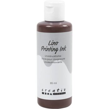 Linotrüki tint, pruun, 85 ml/ 1 pudel