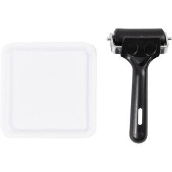 Linoleumplokkide trükkimise tööriistakomplekt, W: 6 cm, suurus 12x12 cm, 1 pakk