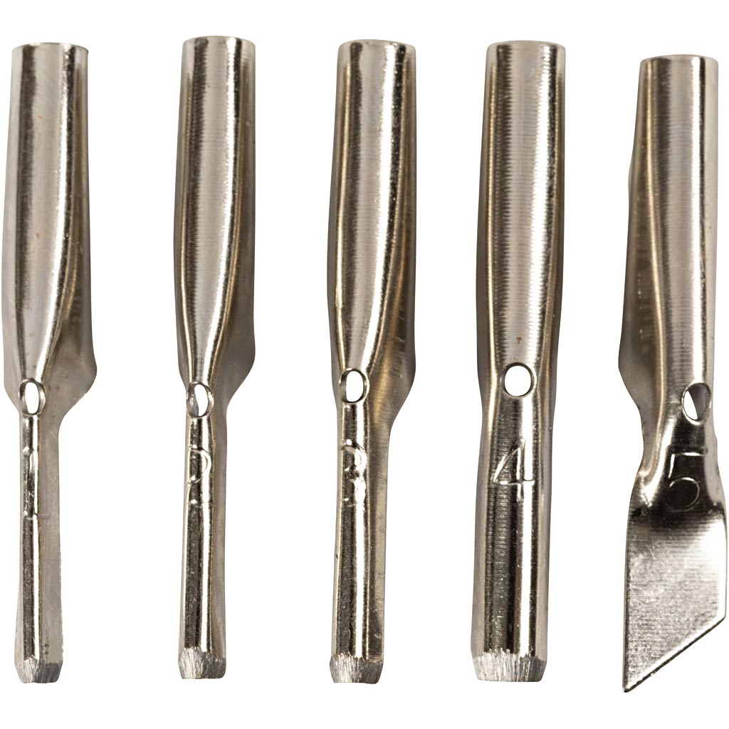 Linoleumi lõikekomplekt, 5 tk / 1 komplekt - Image 4