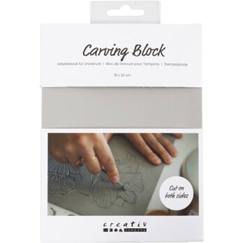 Tempeliplokk, leht 15x20 cm, helehall, 1 tk