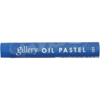 Galerii Õlipastell Premium, L: 7 cm, paksus 11 mm, koobaltsinine (221), 6 tk/ 1 pakk