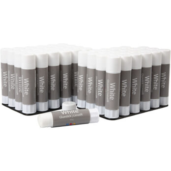 Valge liimipulk, 10 g, 48 tk/ 1 pakk