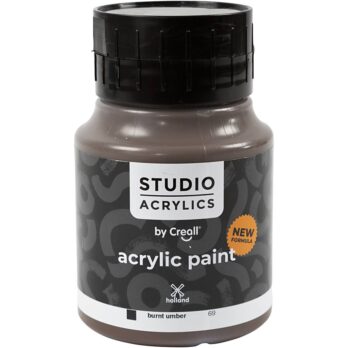 Creall Studio akrüülvärv, läbipaistmatu, põletatud umber (69), 500 ml/ 1 pudel