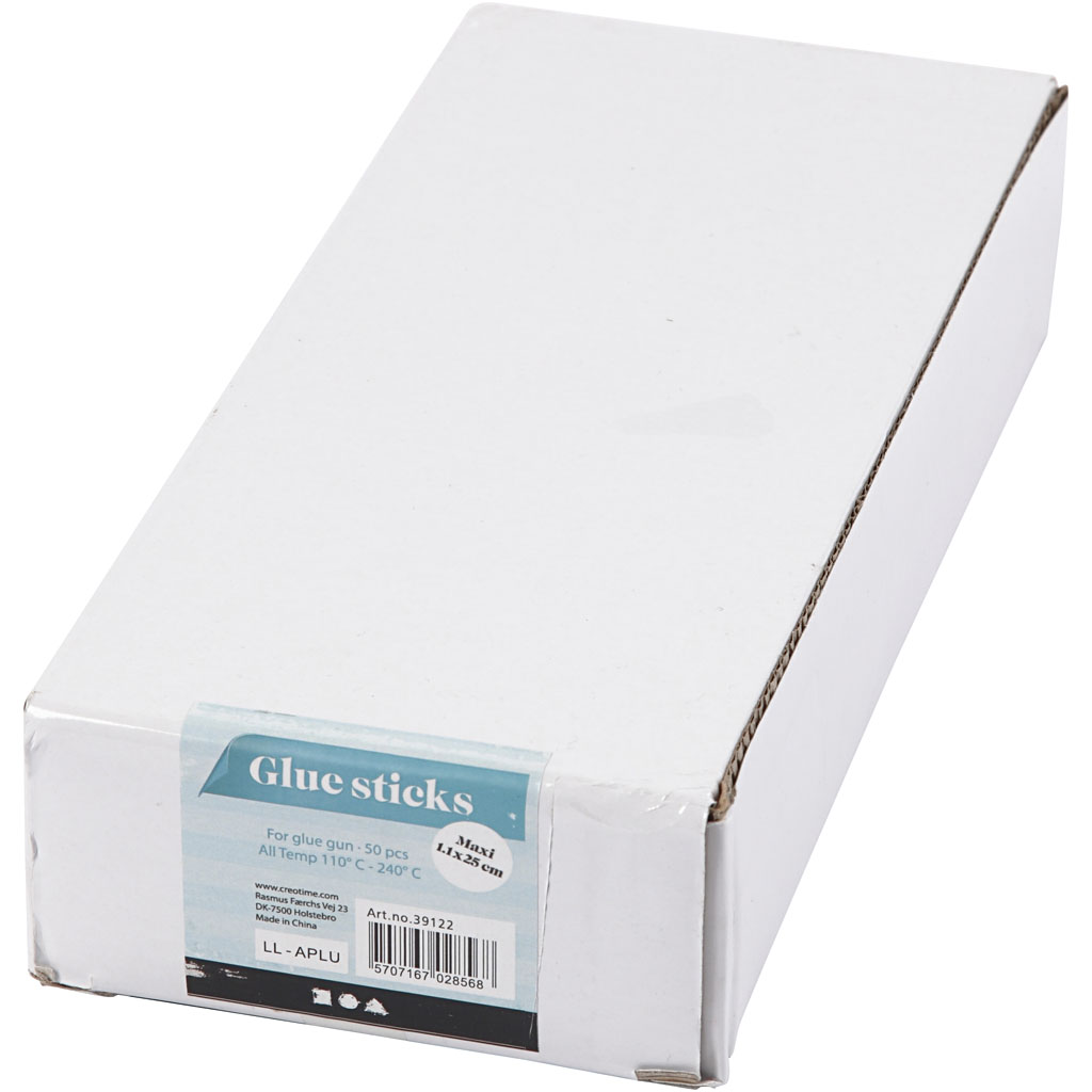 Liimipulgad Maxi, L: 25 cm, diameeter. 11 mm, 50 tk/ 1 pakk - Image 3