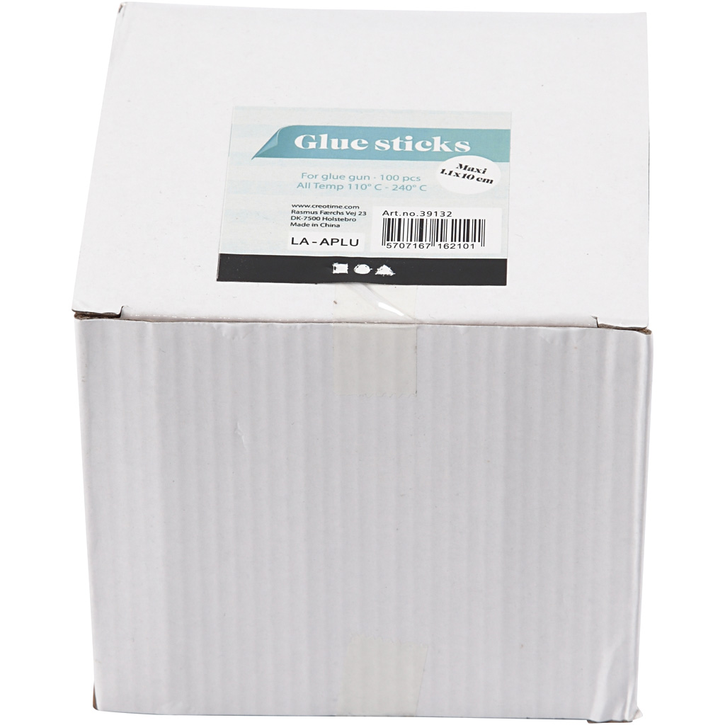 Liimipulgad Maxi, L: 10 cm, diameeter. 11 mm, 100 tk/ 1 pakk - Image 2