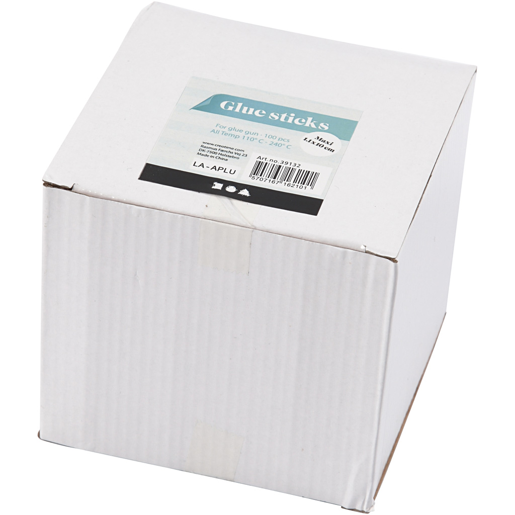 Liimipulgad Maxi, L: 10 cm, diameeter. 11 mm, 100 tk/ 1 pakk - Image 3