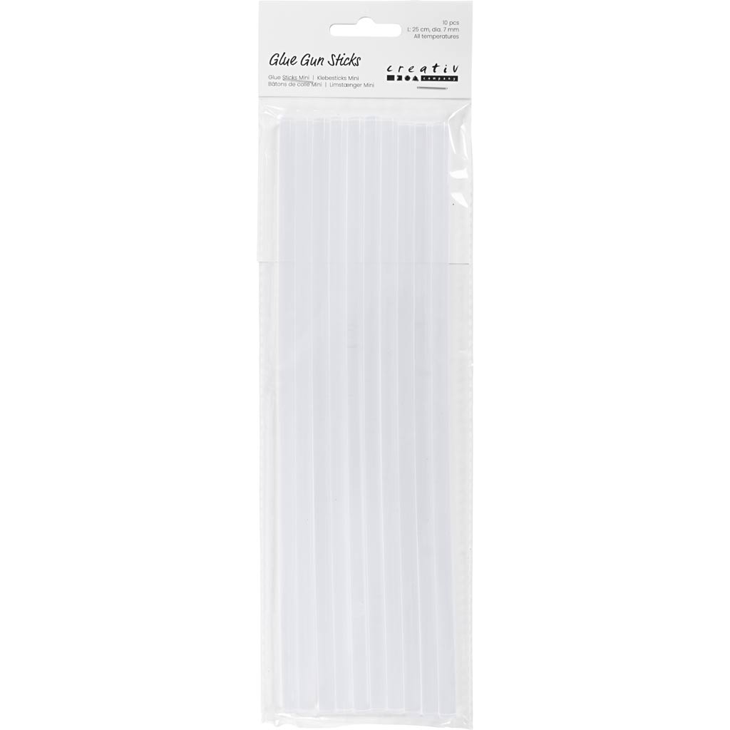 Liimipulgad Mini, L: 25 cm, diameeter. 7 mm, 10 tk/ 1 pakk - Image 2