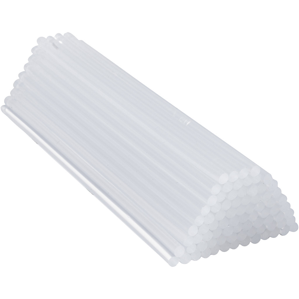 Liimipulgad Mini, L: 25 cm, diameeter. 7 mm, 80 tk/ 1 pakk