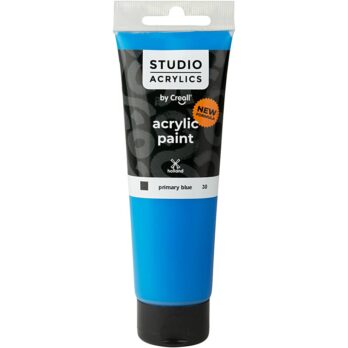 Creall Studio akrüülvärv, läbipaistmatu, primaarsinine (30), 120 ml/ 1 pudel
