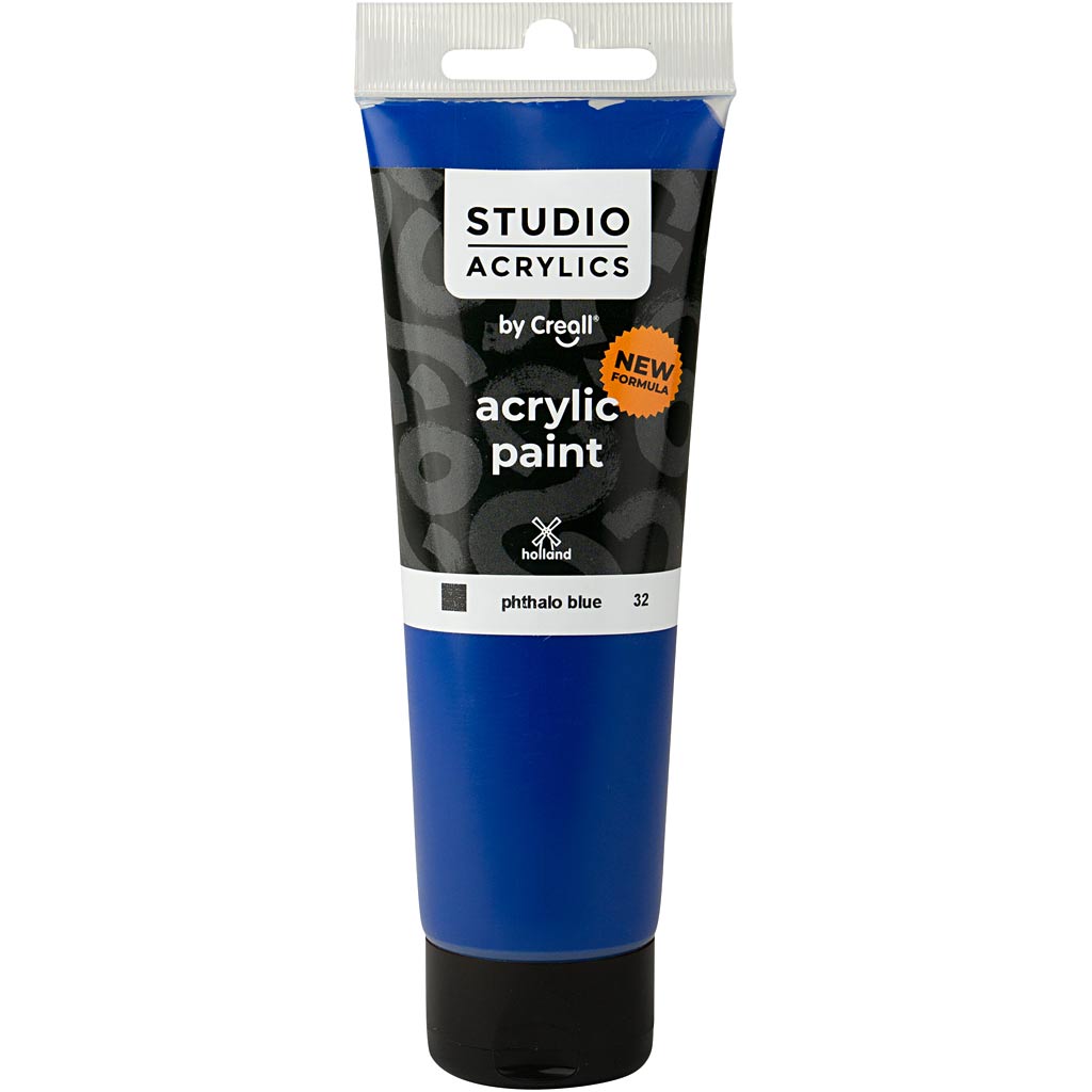 Creall Studio akrüülvärv, läbipaistmatu, phtalosinine (32), 120 ml/ 1 pudel