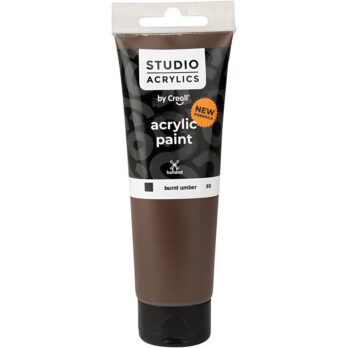 Creall Studio akrüülvärv, läbipaistmatu, põletatud umber (69), 120 ml/ 1 pudel