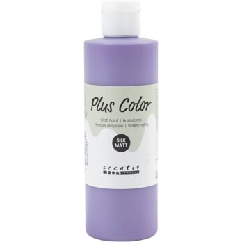 Plus Color Craft Paint, tume lilla, 250 ml/ 1 pudel