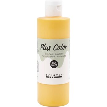 Plus Color Craft Paint, kollane päike, 250 ml/ 1 pudel
