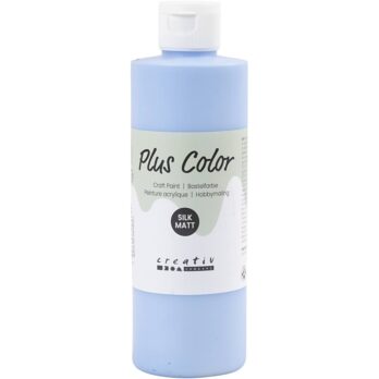 Plus Color Craft Paint, taevasinine, 250 ml/ 1 pudel