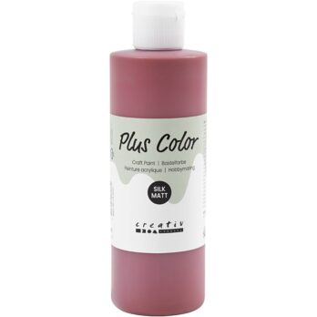 Plus Color Craft Paint, antiikpunane, 250 ml/ 1 pudel