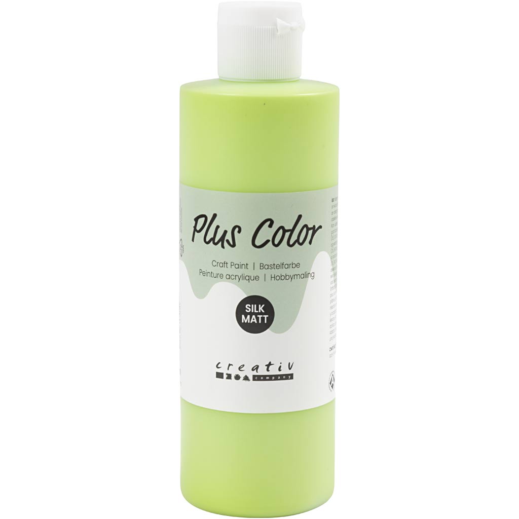 Plus Color Craft Paint, laimiroheline, 250 ml/ 1 pudel
