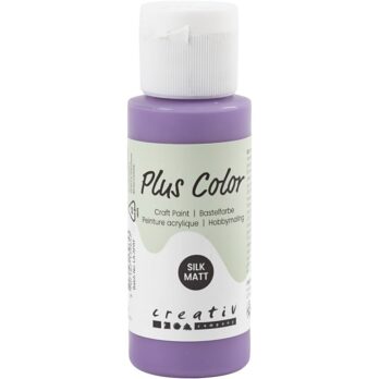 Plus Color Craft Paint, tume lilla, 60 ml/ 1 pudel