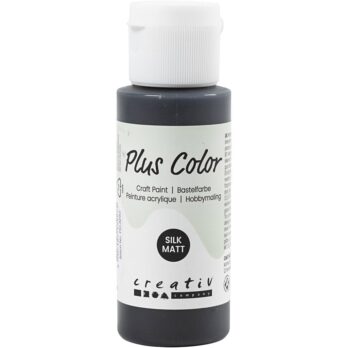 Plus Color Craft Paint, must, 60 ml/ 1 pudel