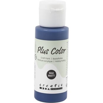 Plus Color Craft Paint, tumesinine, 60 ml/ 1 pudel