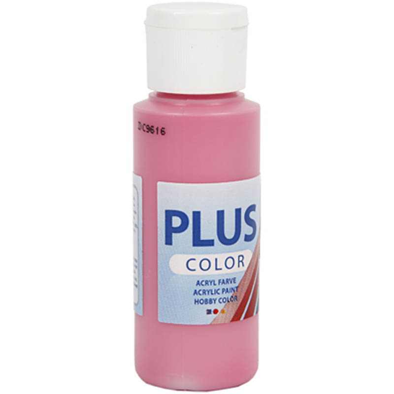 Plus Color Craft Paint, fuksiat, 60 ml/ 1 pudel
