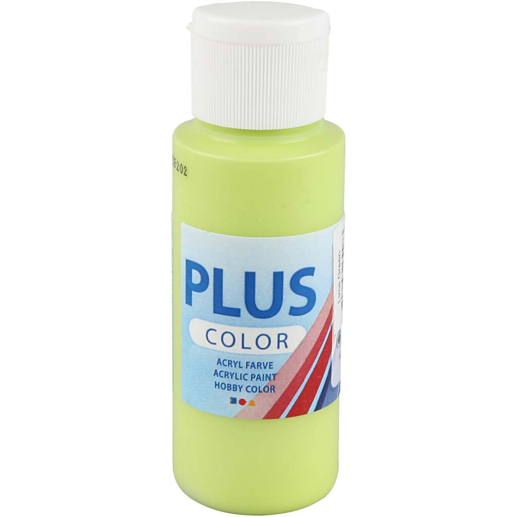 Plus Color Craft Paint, laimiroheline, 60 ml/ 1 pudel