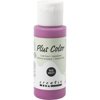 Plus Color Craft Paint, punane ploom, 60 ml/ 1 pudel