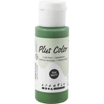 Plus Color Craft Paint, metsaroheline, 60 ml/ 1 pudel